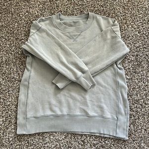 aerie good vibes oversized sweatshirt